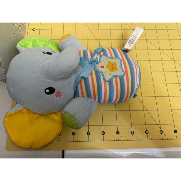 Glowing Lullabies Elephant V Tech Music Nature Sound Talks Colors Plush Baby Toy - Picture 3 of 8